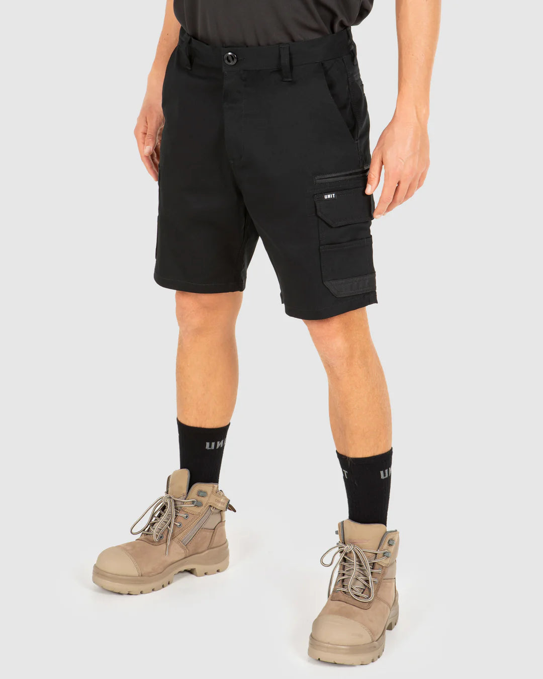 Unit Mens Demolition Cotton Cargo Work Shorts
