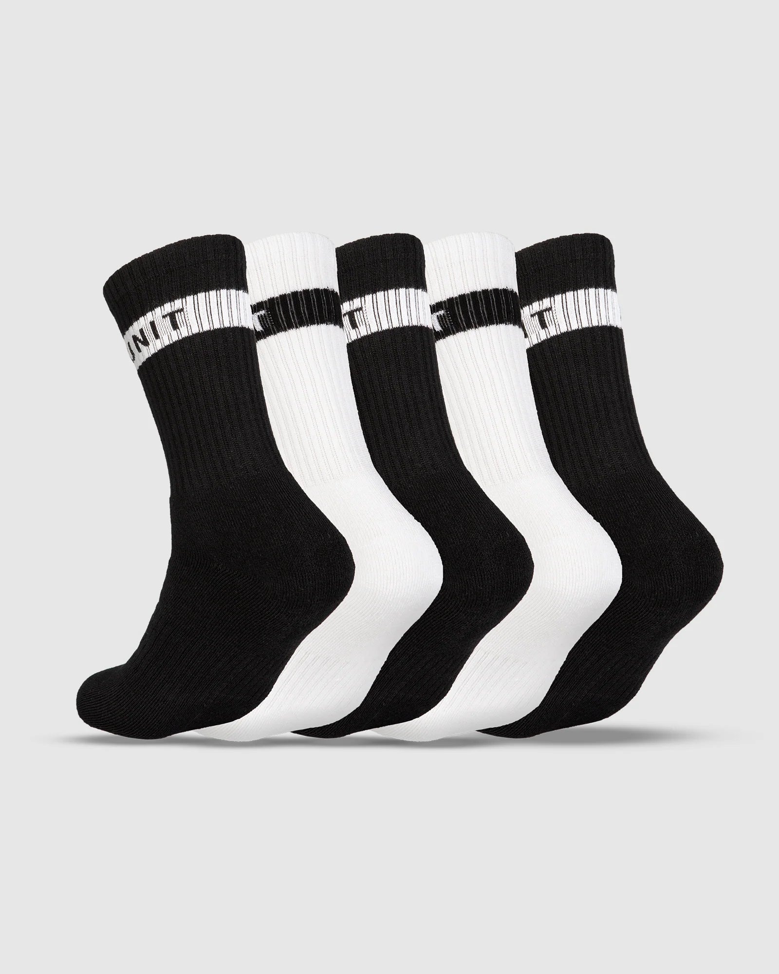 Unit Ladies Bamboo Crew Work Socks 5 Pack