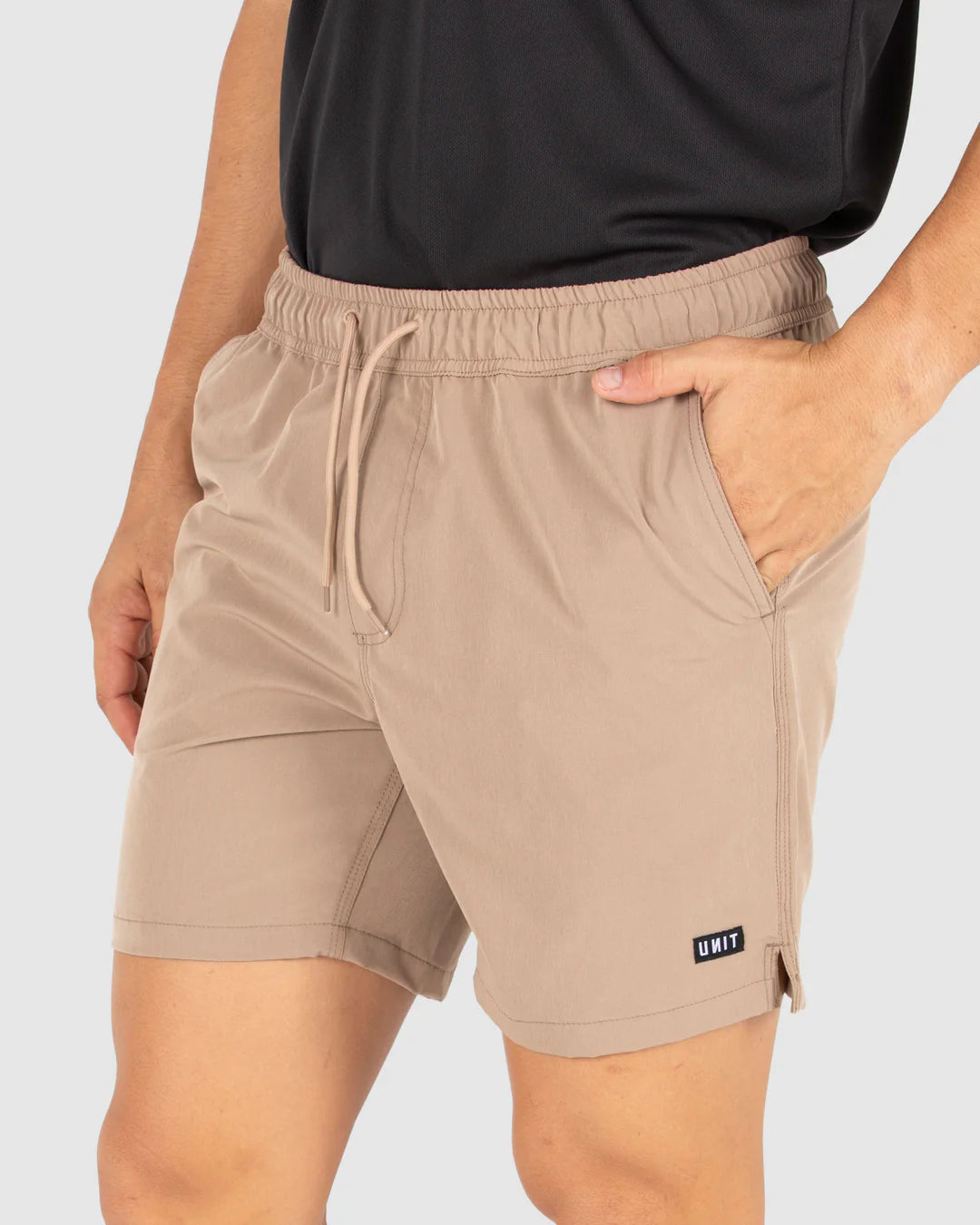 Unit Mens Block Elastic Stretch Shorts