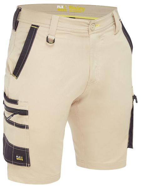 Bisley Flx And Move 4-way Stretch Zip Cargo Short