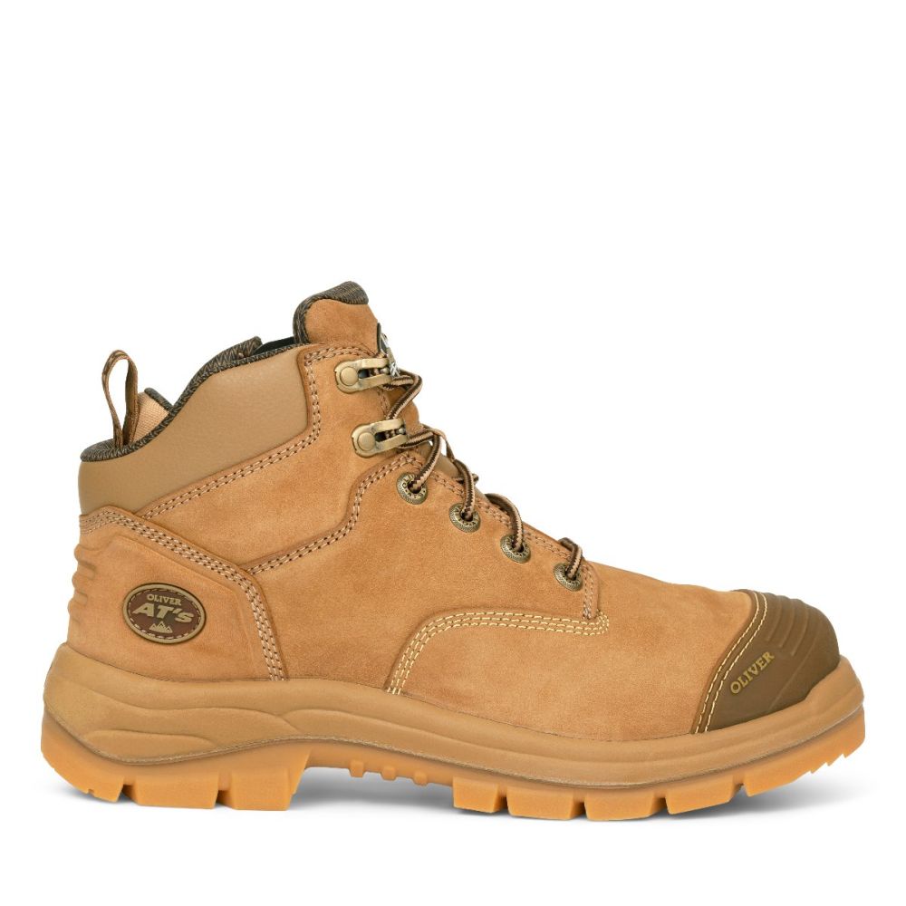 Oliver 55350z 130mm L/u Zip Steel Toe Safety Boot