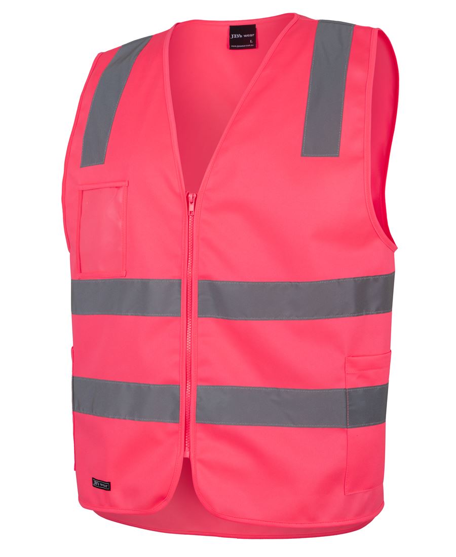 JBs 6DNSV Hi Vis Taped Safety Vest
