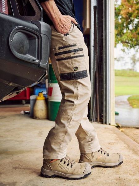 Bisley Flx & Move Stretch Canvas Elastic Waist Cargo Pant