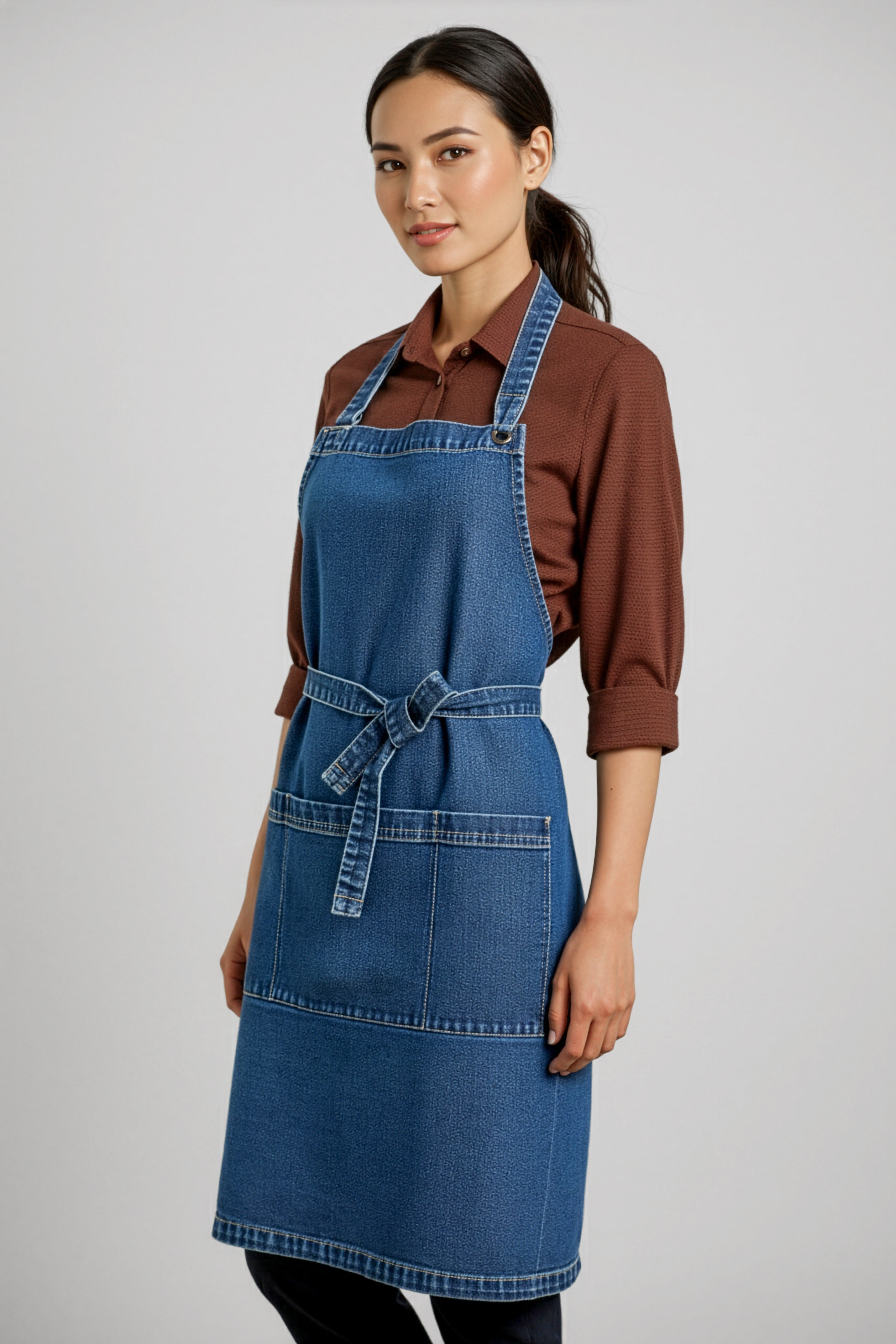 Biz Collection Clout Denim Apron