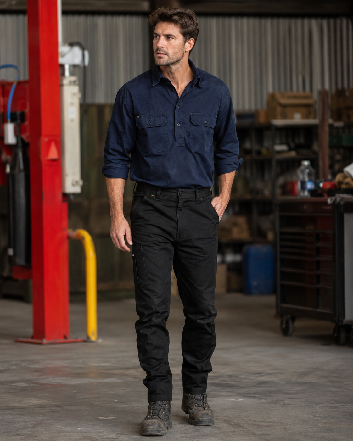 Pilbara Mens Cotton Stretch Jean