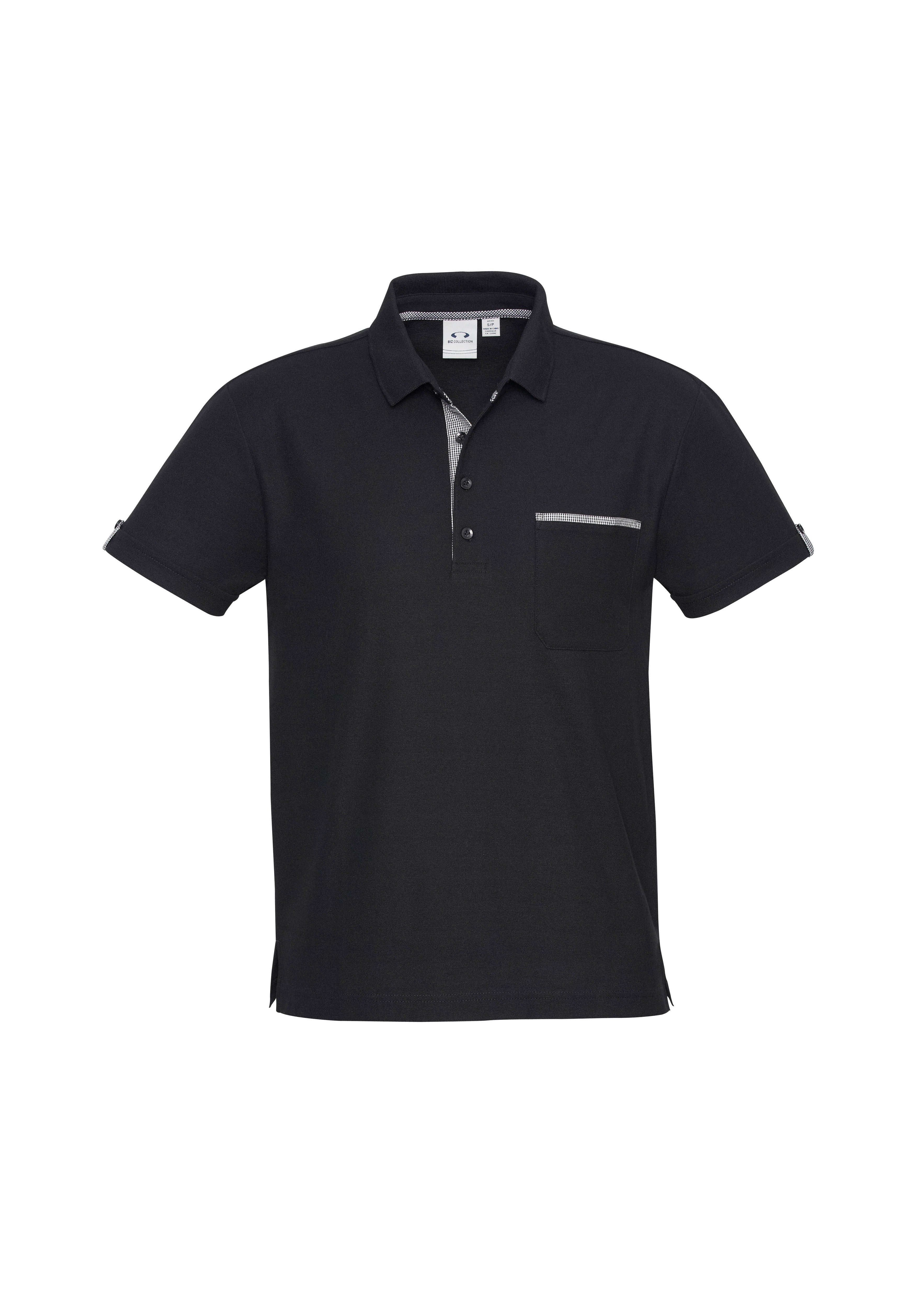 Biz Collection Mens Edge Polo