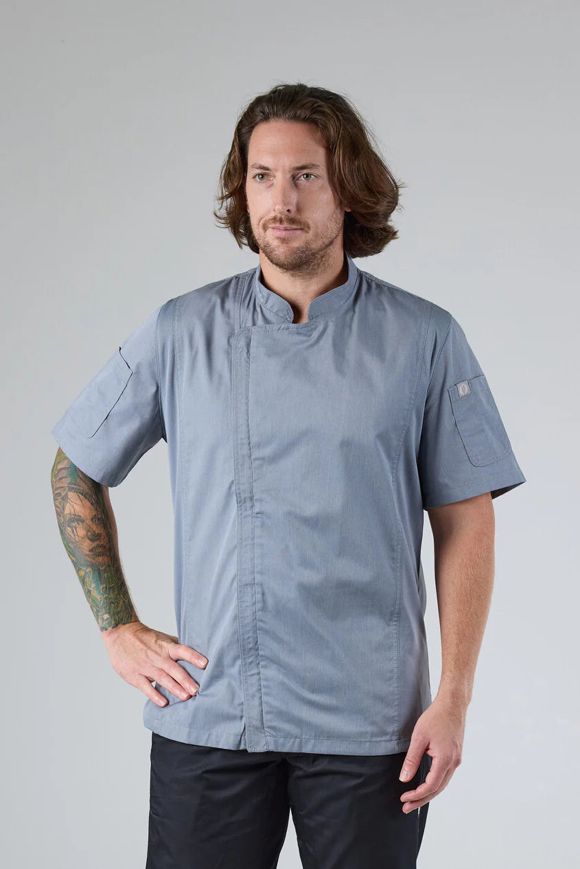 Springfield Mens Zipper Chef Jacket
