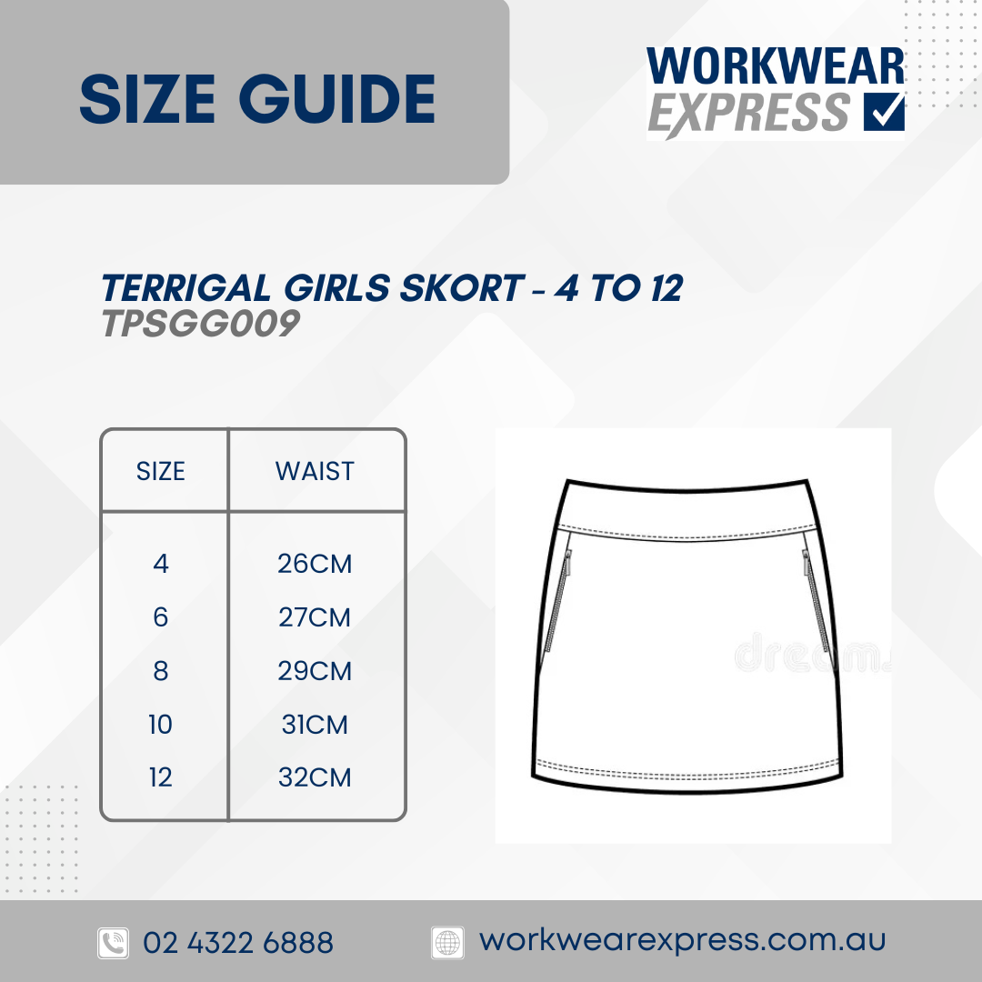 Terrigal Public School Girls Skort