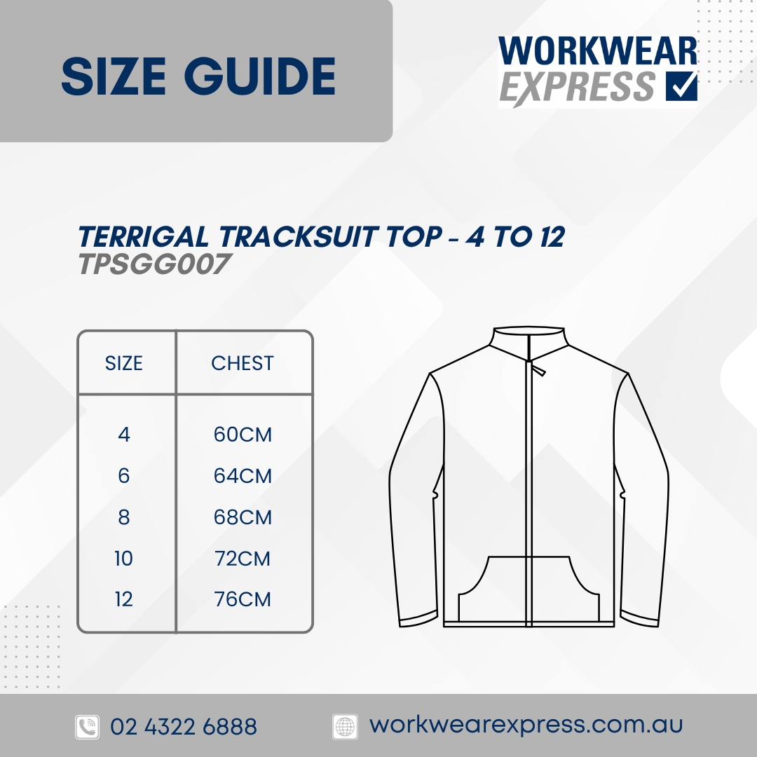 Terrigal Public School Unisex Tracksuit Top