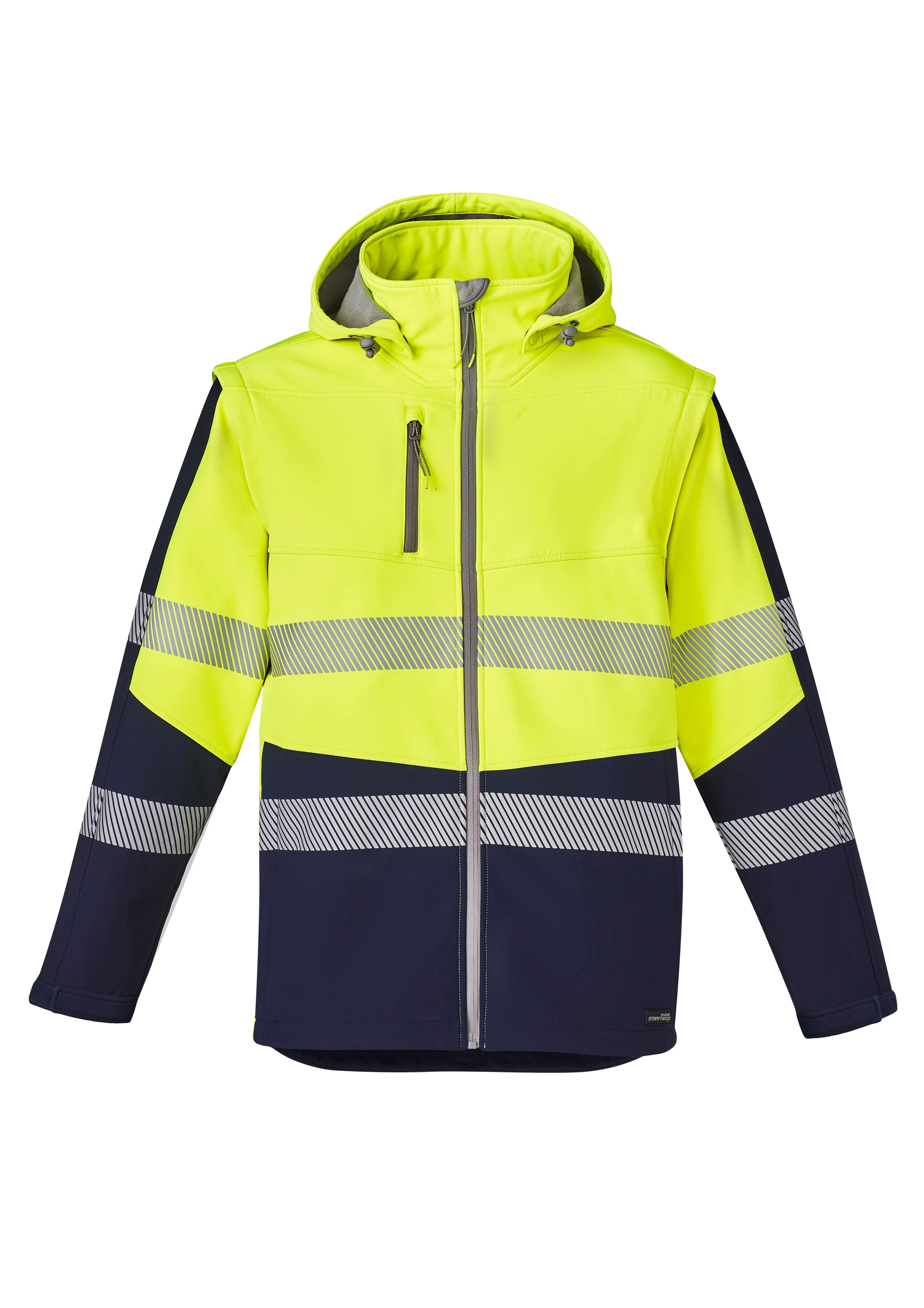 Syzmik Unisex 2 In 1 Stretch Soft Shell Taped Jacket