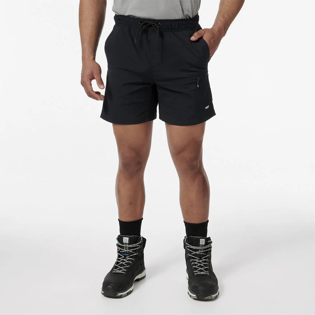 KingGee Mens Trademark Elastic Waist Short