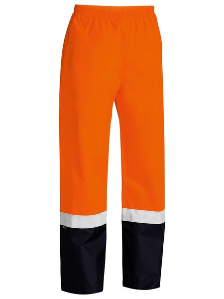 Bisley Taped Hi Vis Rain Shell Pant