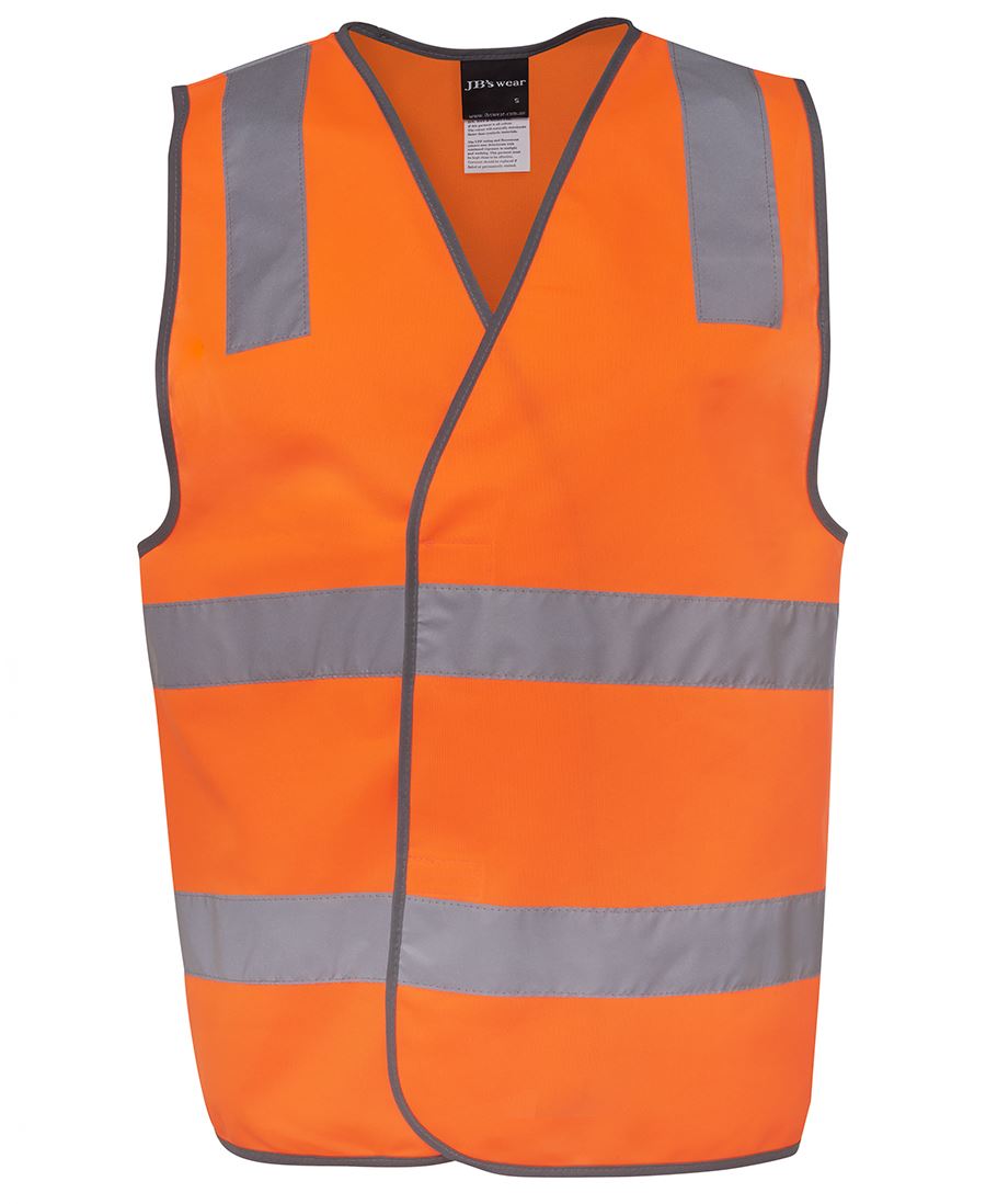 JBs 6DNSV Hi Vis Taped Safety Vest