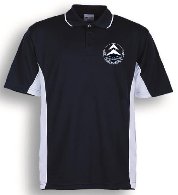 Chertsey Primary School Everyday Polo - Navy/White