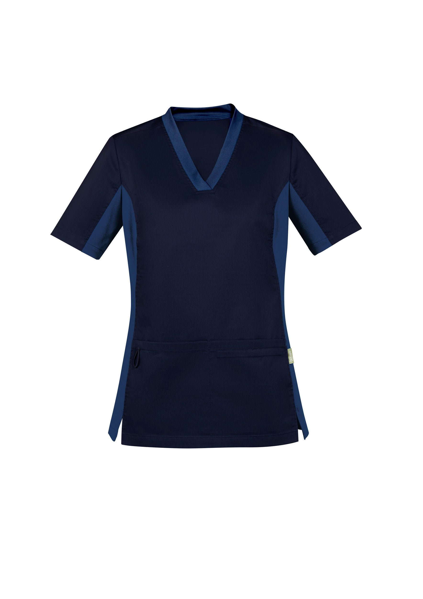 Biz Care Riley Ladies V-neck Stretch Scrub Top
