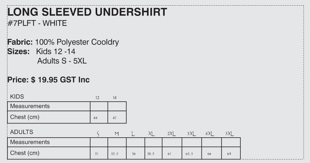 Kincumber High Long Sleeved Undershirt