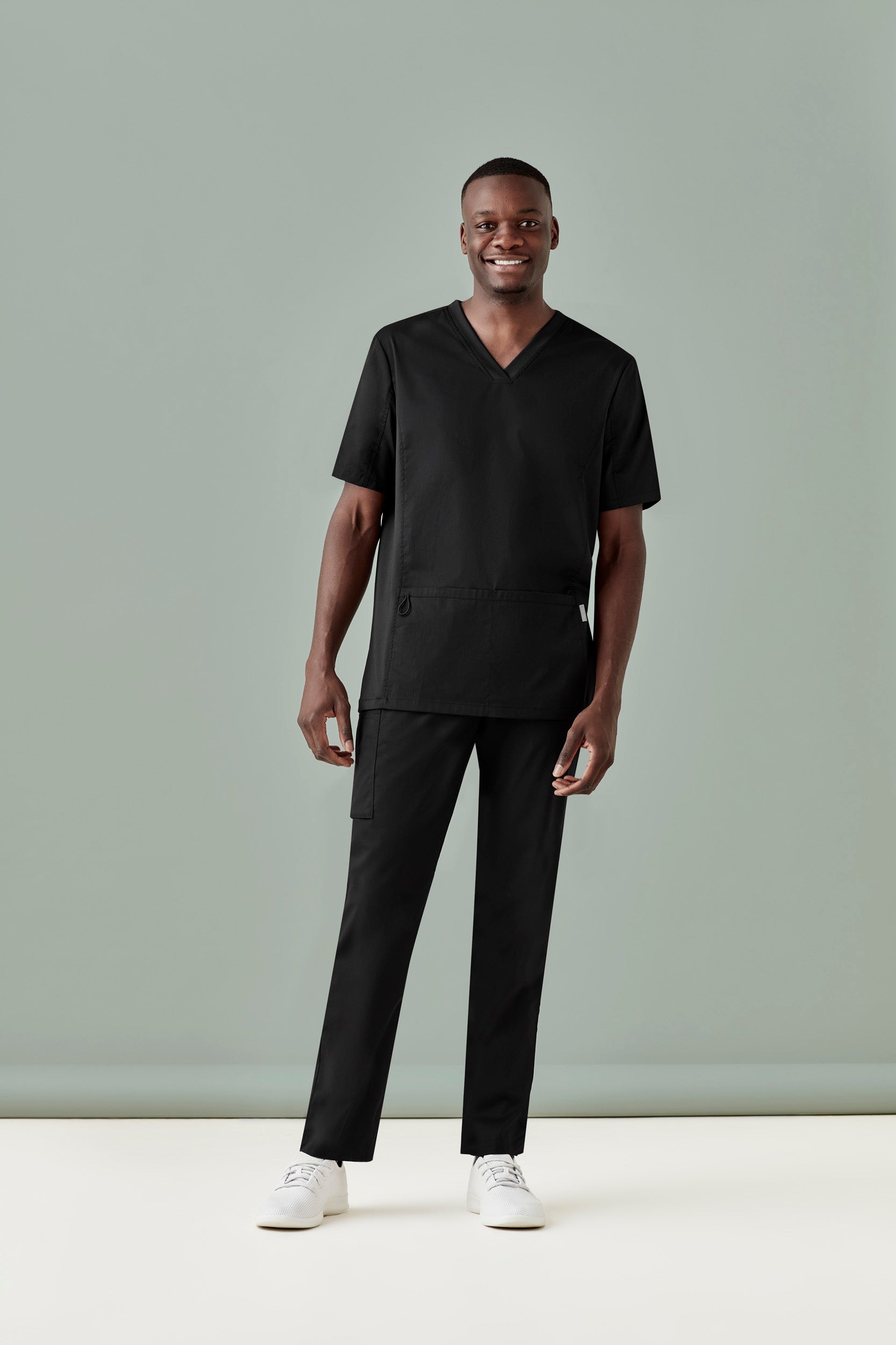 Biz Care Mens Riley Straight Leg Scrub Pant