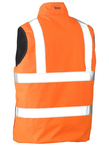 Bisley Taped Hi Vis Puffer Vest
