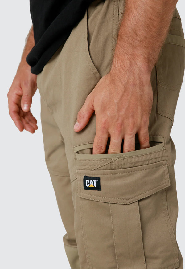 CAT Mens Dynamic Elastic Waist Work Pant