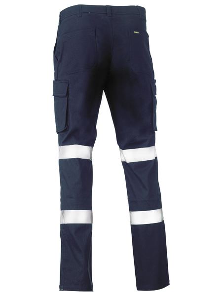 Bisley Taped Stretch Cotton Drill Cargo Pant