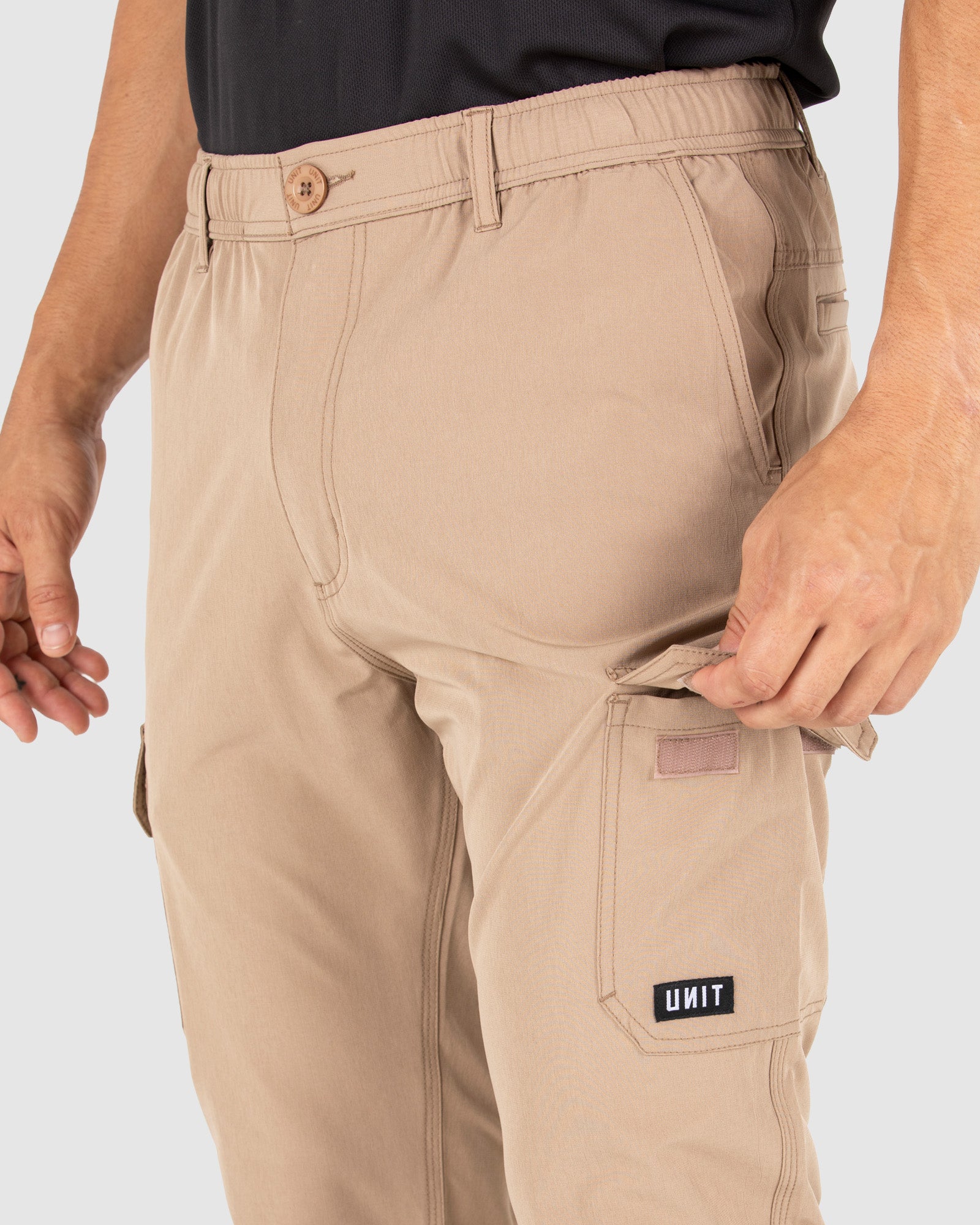 Unit Mens Flexlite Lightweight Stretch Utility Work Pant