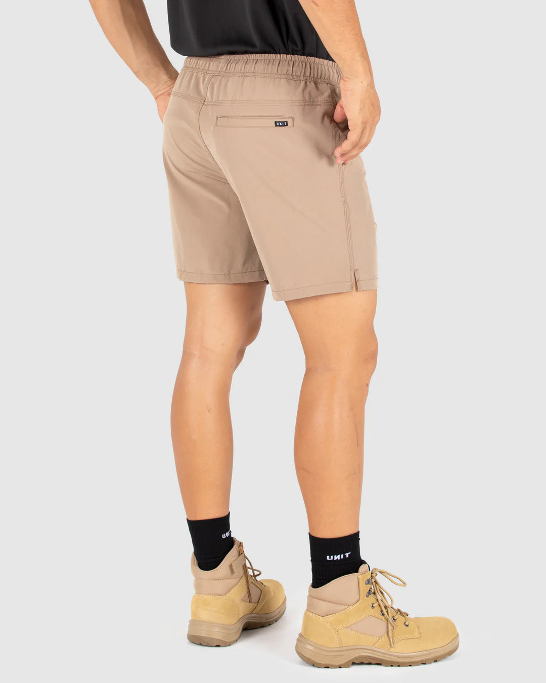 Unit Mens Block Elastic Stretch Shorts