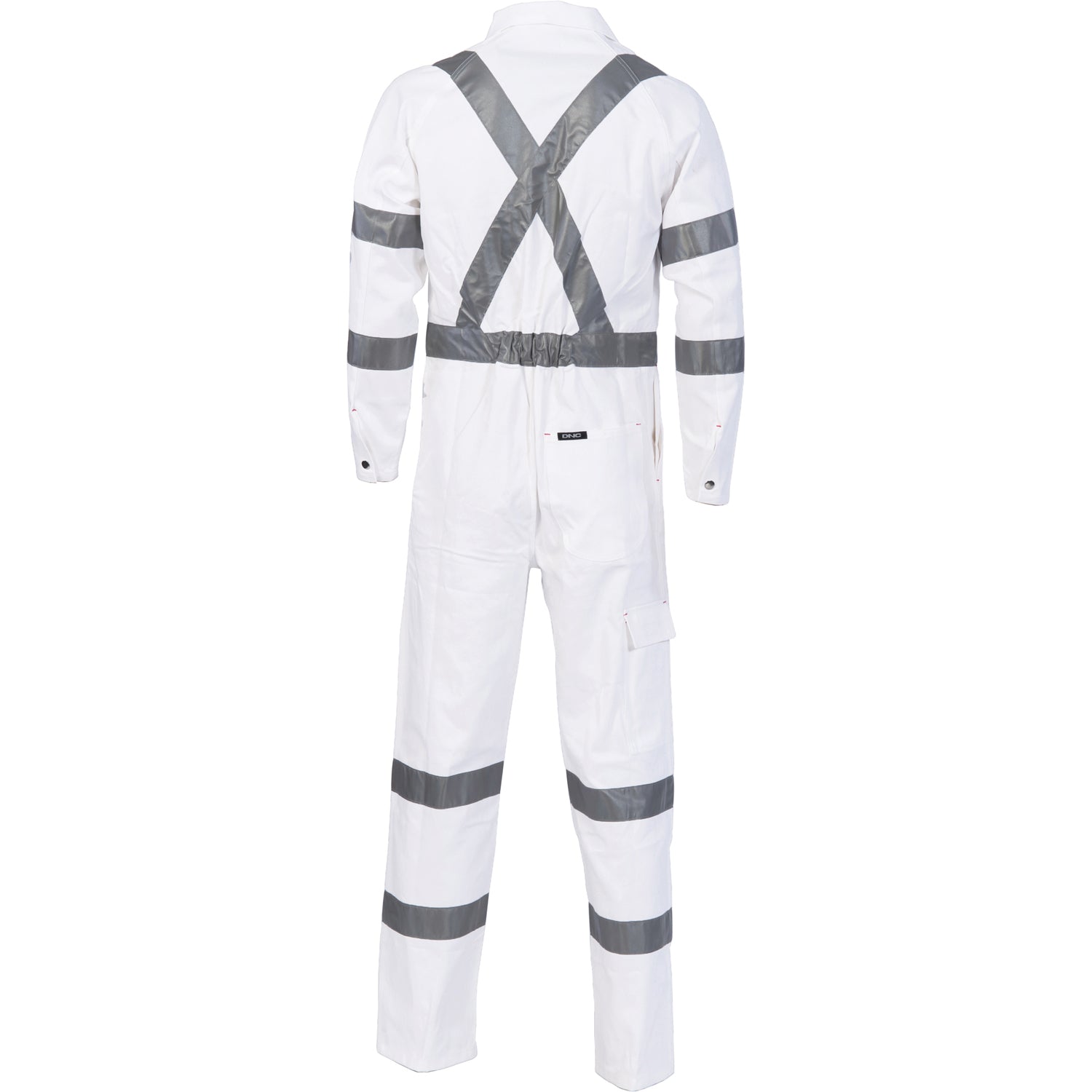 Dnc Night Worker Rta Standard Cotton Drill Taped Coverall L/s