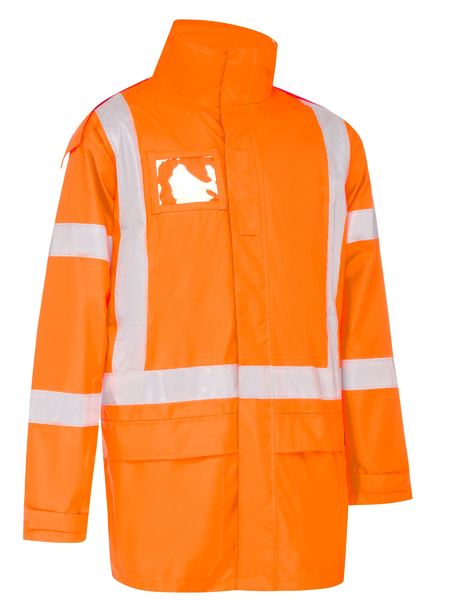 Bisley X Taped Hi Vis Waterproof Shell Jacket