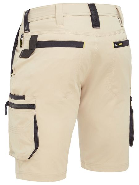 Bisley Flx And Move 4-way Stretch Zip Cargo Short