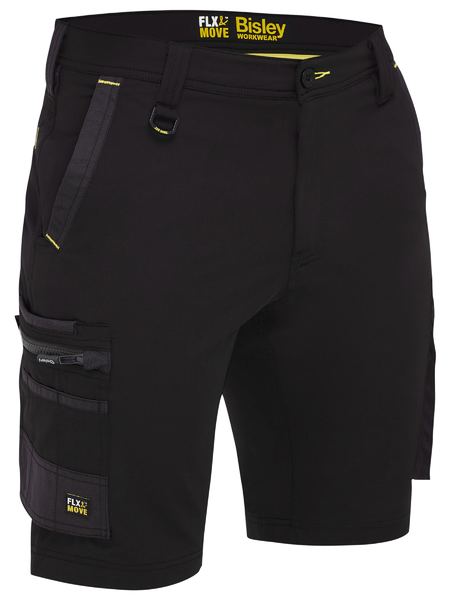 Bisley Flx And Move 4-way Stretch Zip Cargo Short