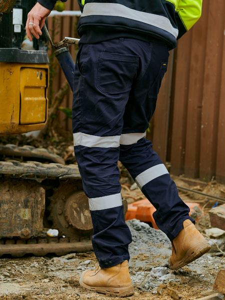 Bisley Taped Stretch Cotton Drill Cargo Pant