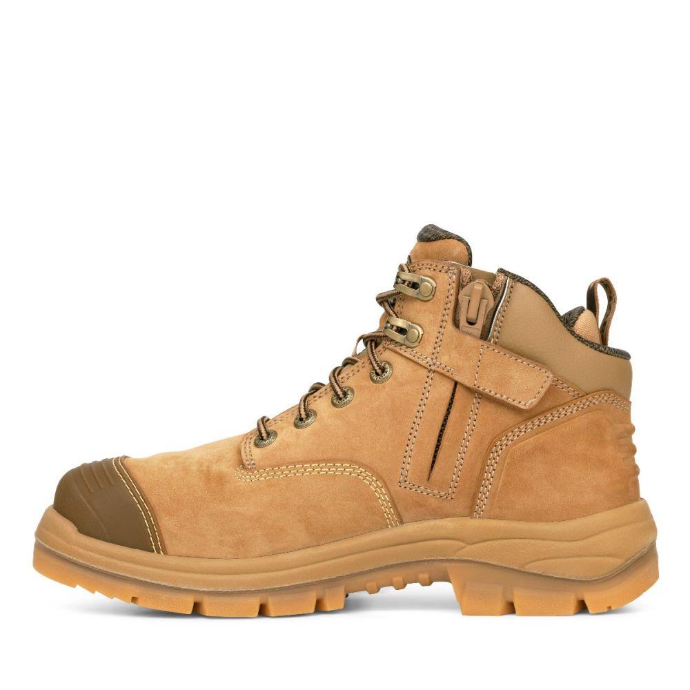 Oliver 55350z 130mm L/u Zip Steel Toe Safety Boot