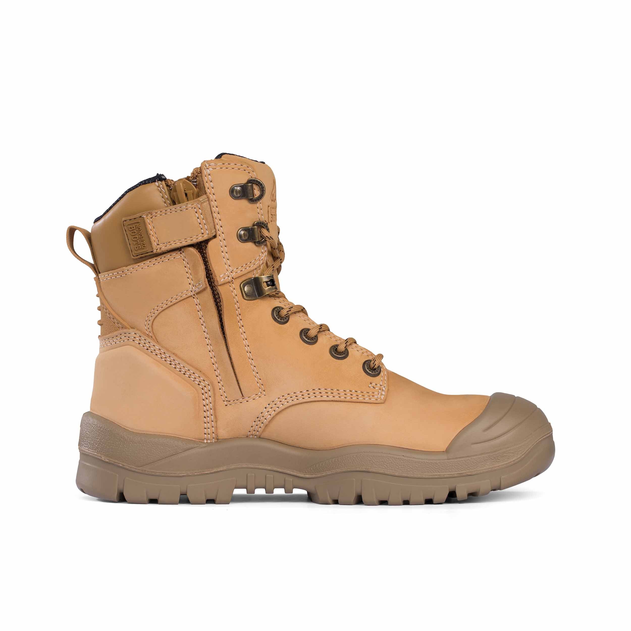 Mongrel 561 High Leg Zipsider Scuff Cap Safety Boot