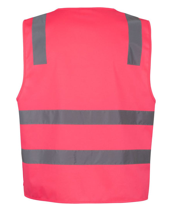 JBs 6DNSV Hi Vis Taped Safety Vest