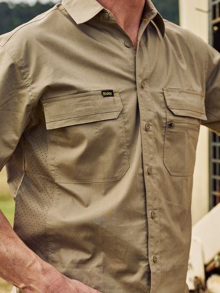 Bisley X Airflow Lightweight Stretch Short Sleeve Shirt