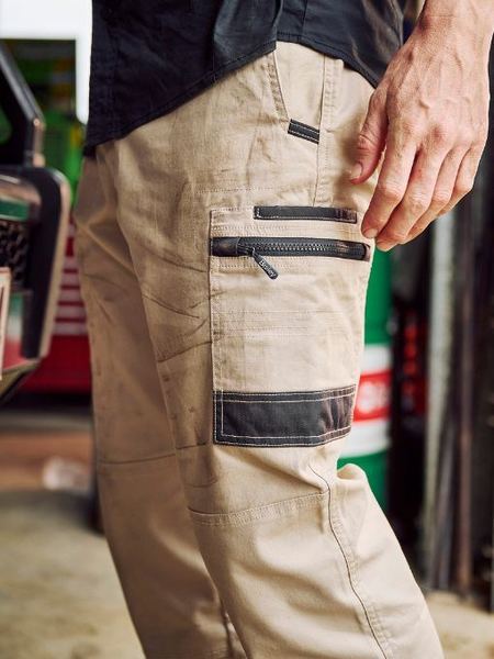 Bisley Flx & Move Stretch Canvas Elastic Waist Cargo Pant