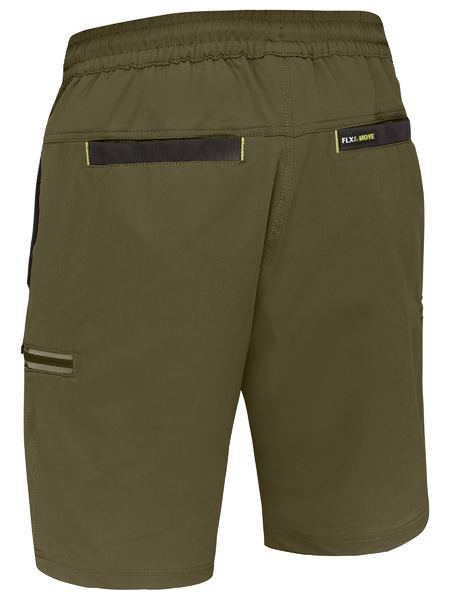 Bisley Flx And Move 4-way Stretch Elastic Waist Cargo Short