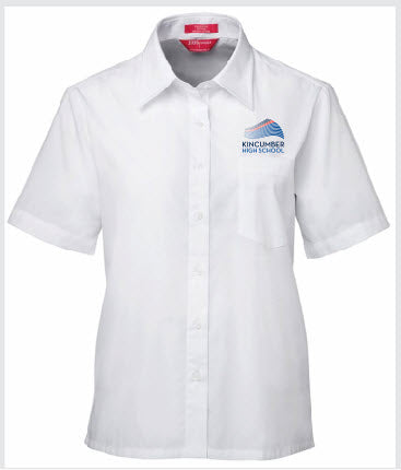 Kincumber High School Girls Senior Short Sleeved Shirt