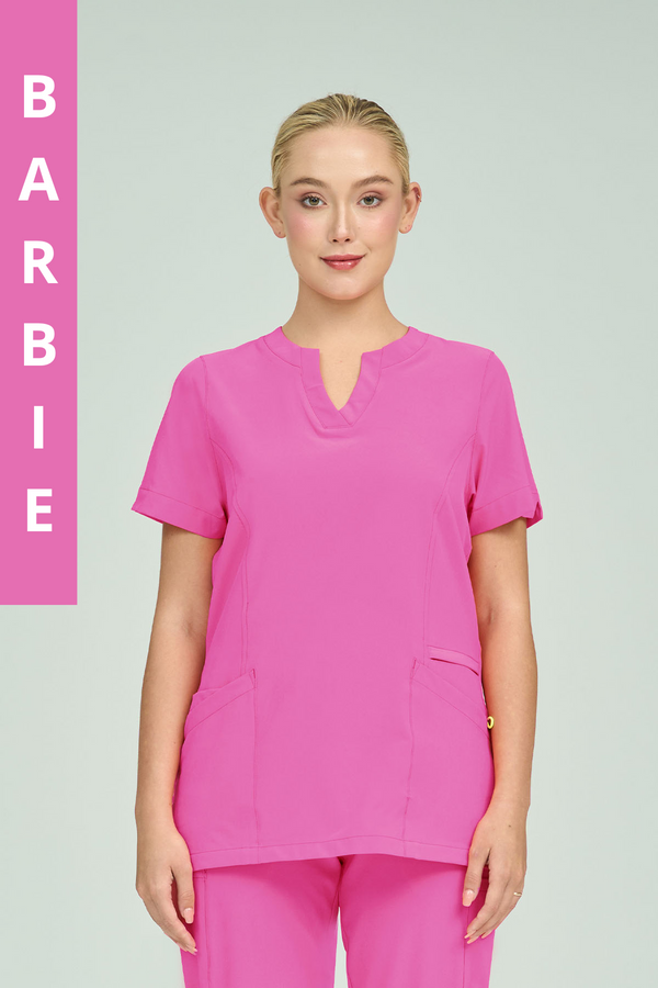 City Collection Ellen 5 Pocket Scrub Top