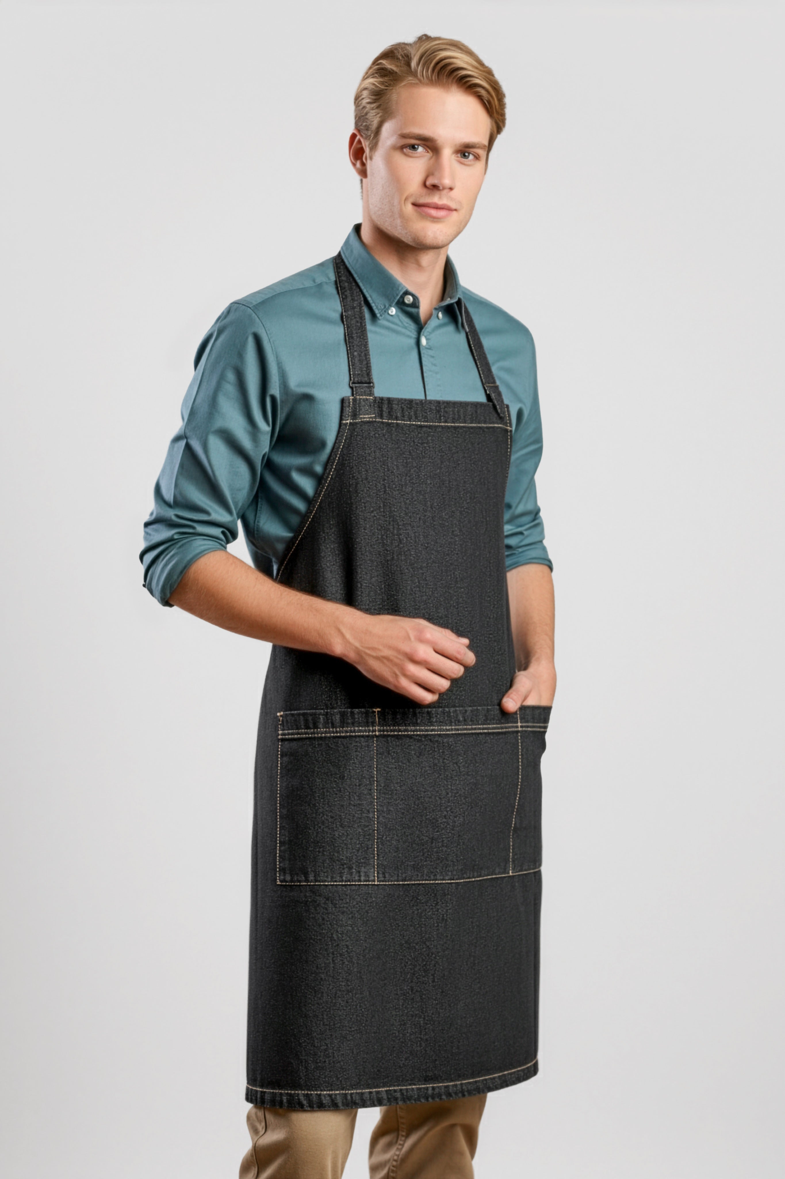 Biz Collection Clout Denim Apron