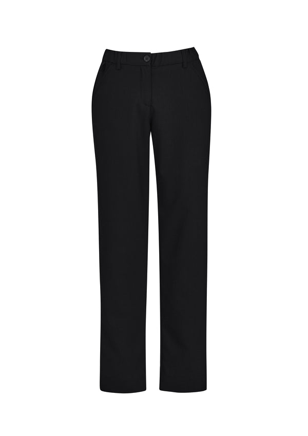 Biz Care Ladies Comfort Waist Straight Leg Pant