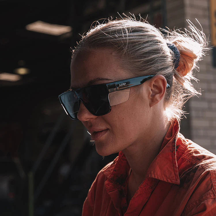 SafeStyle PBT100 Primes Black Frame Tinted Safety Glasses