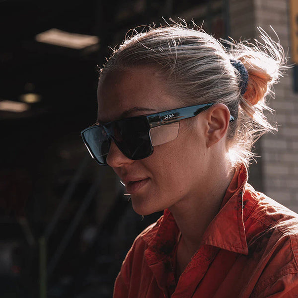 SafeStyle PBT100 Primes Black Frame Tinted Safety Glasses