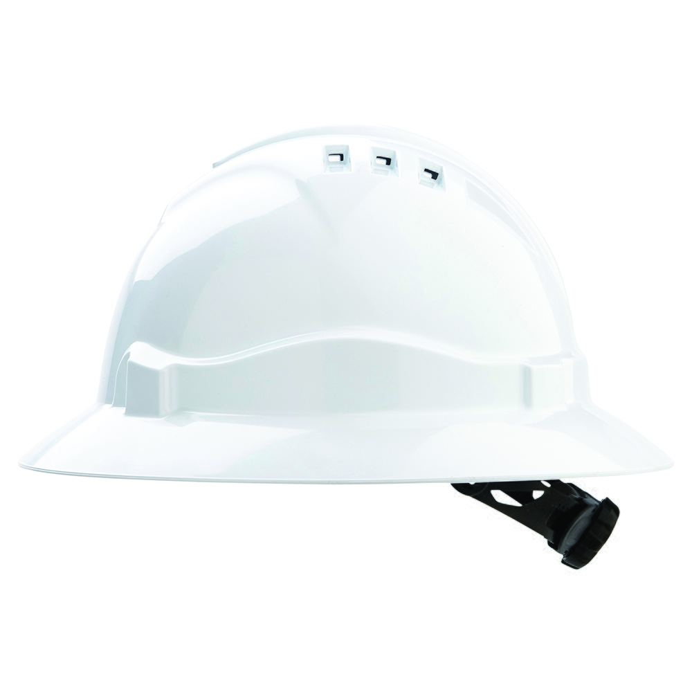 Pro Choice V6 Hard Hat Full Brim Vented Ratchet Harness