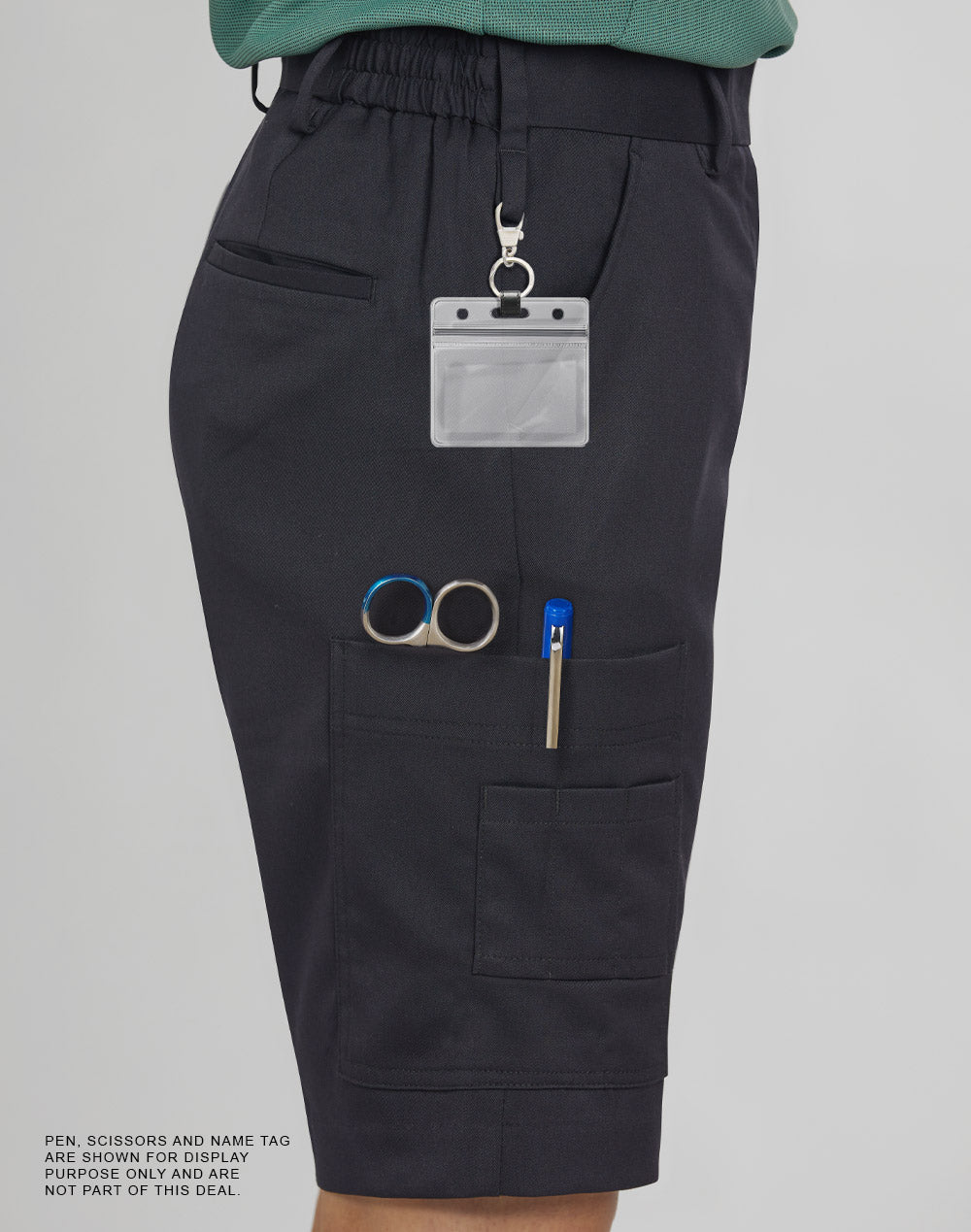 Benchmark Ladies Healthcare Utility Cargo Shorts