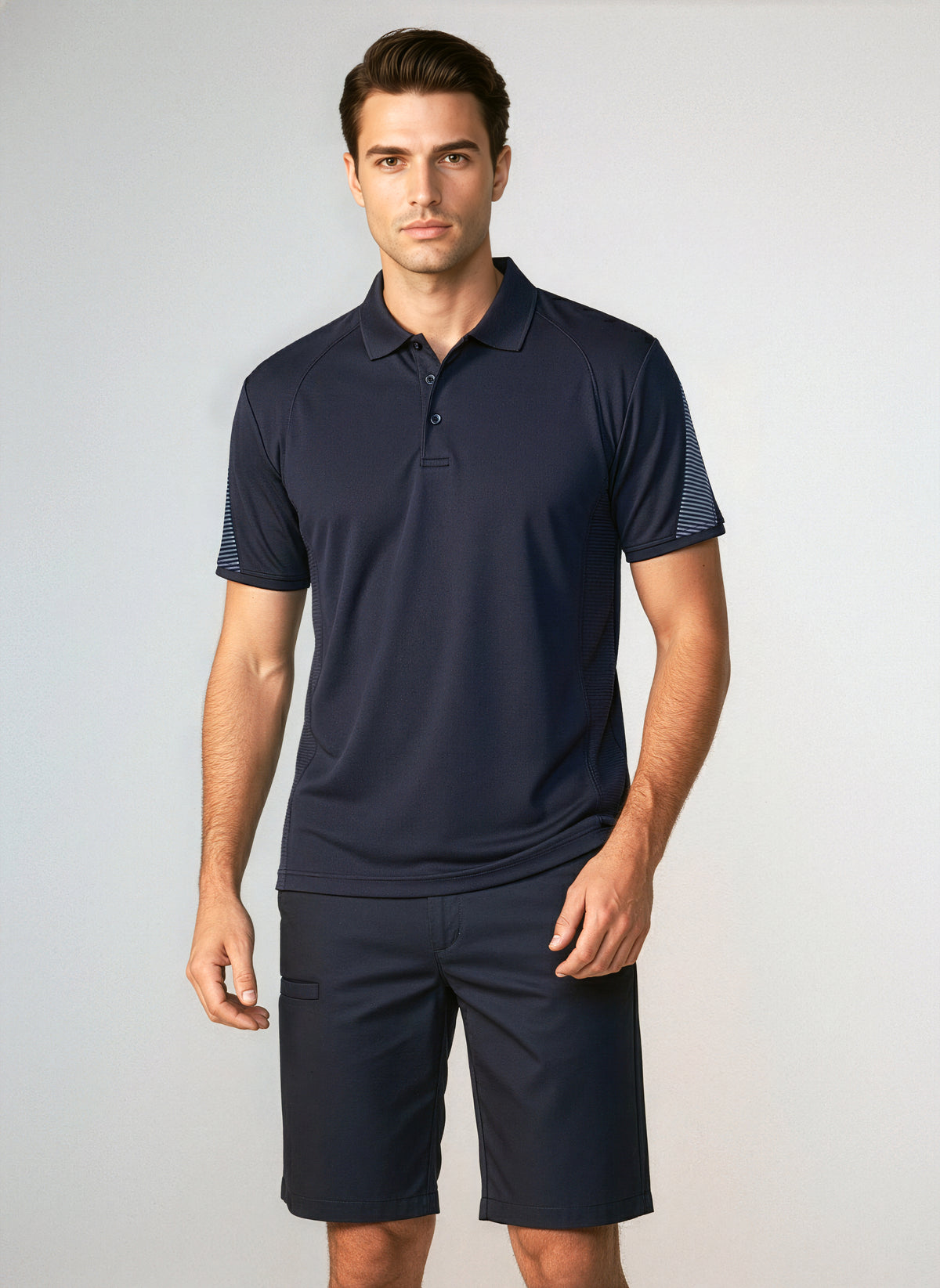 Biz Collection Mens Razor Polo