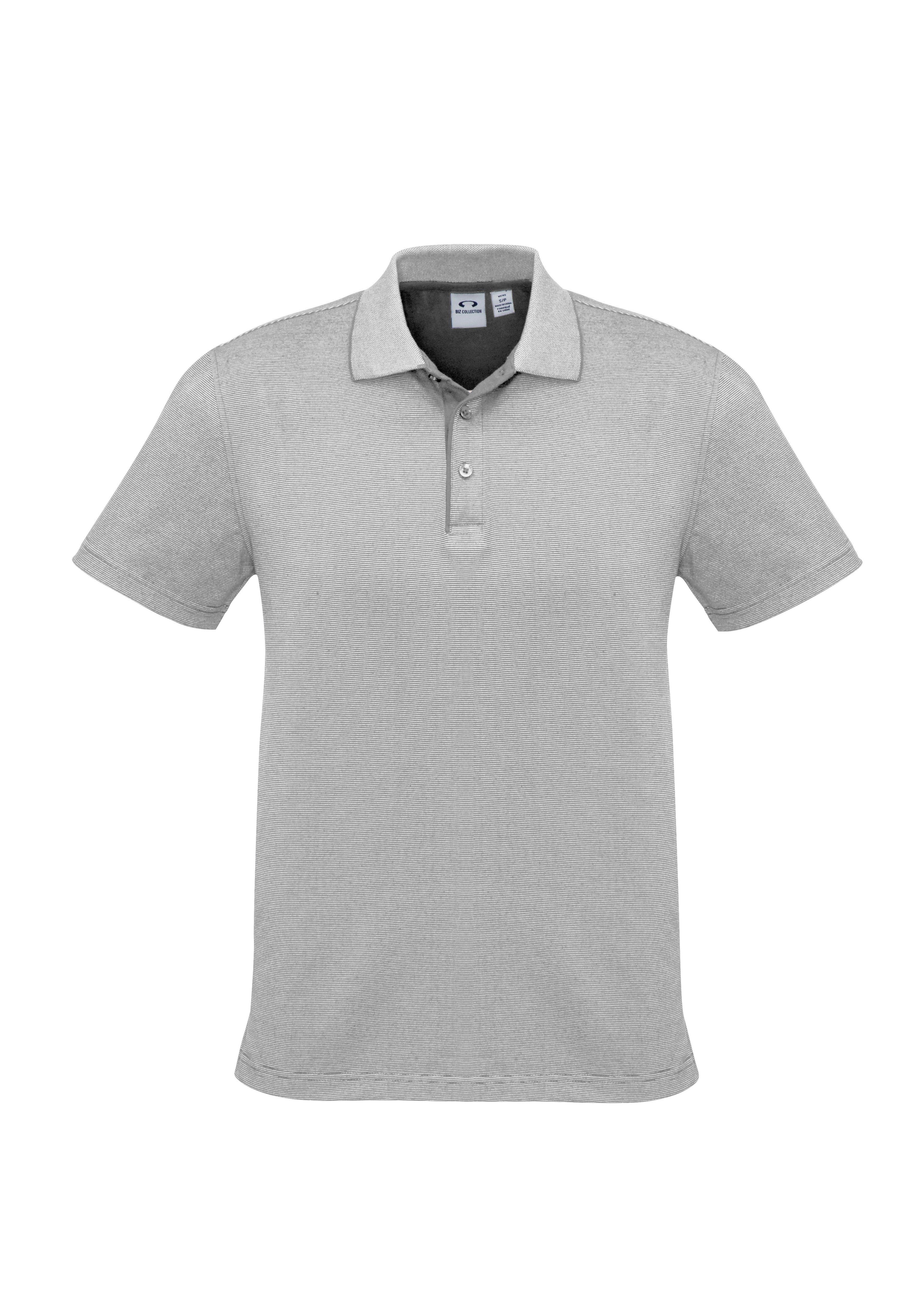 Biz Collection Mens Shadow Polo