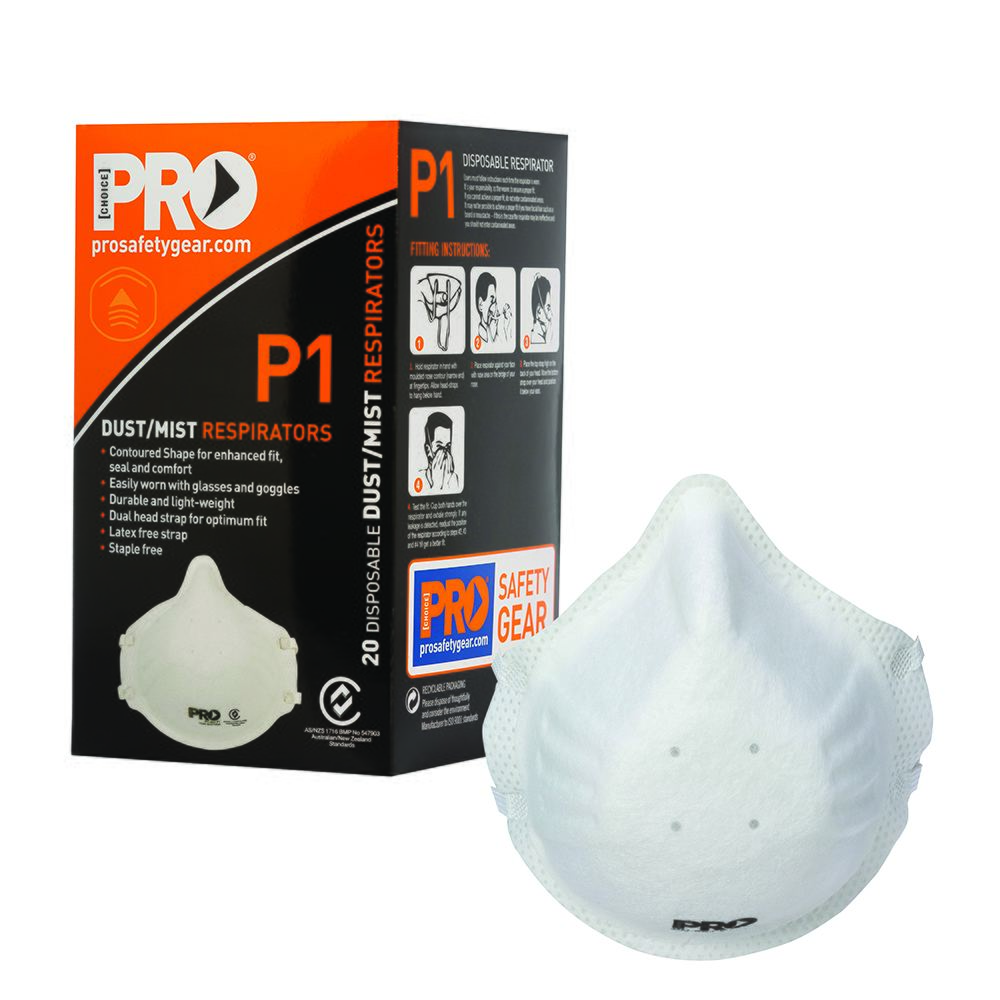 ProChoice P1 Dust Masks - Box of 20