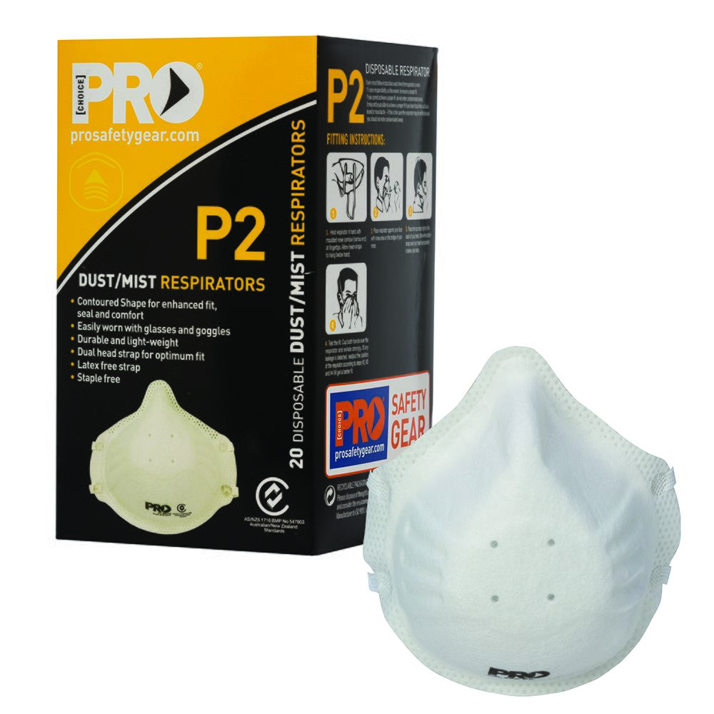 ProChoice P2 Dust Masks - Box 20