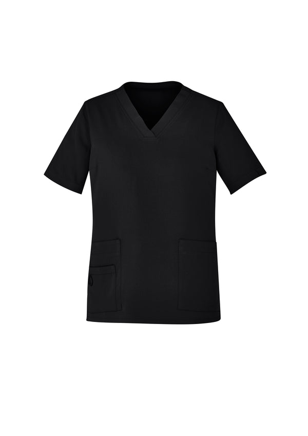 Biz Care Avery Ladies Easy Fit V Neck Scrub Top